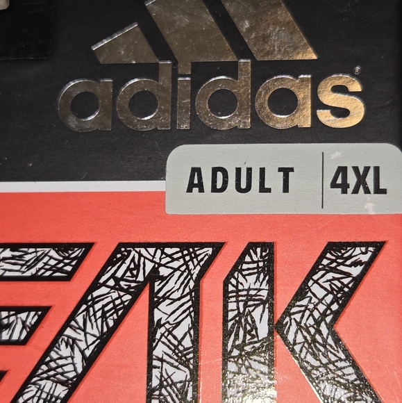 Adidas Freak 3.0 Football GripTack White & Maroon Padded Receiver Gloves Sz 4XL - Picture 5 of 13